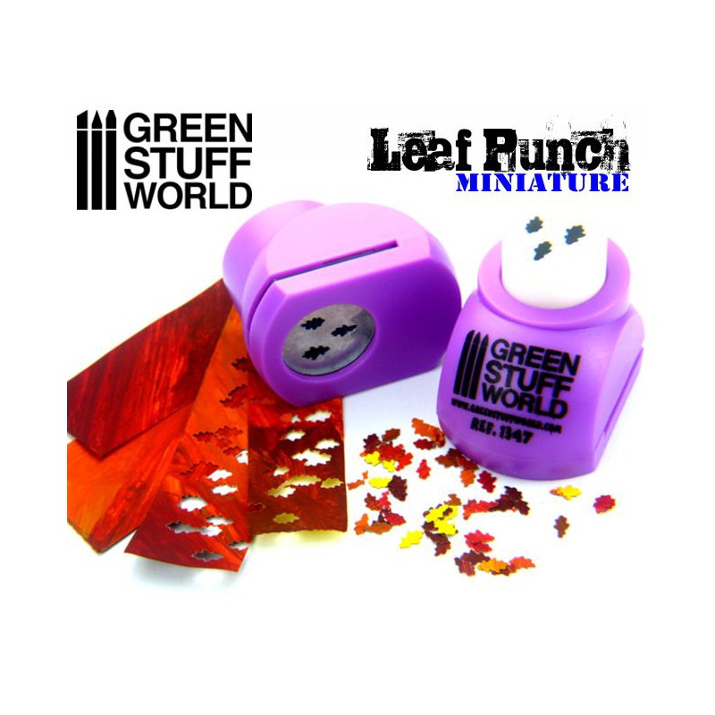 Green Stuff World: Leaf Punch Light Purple