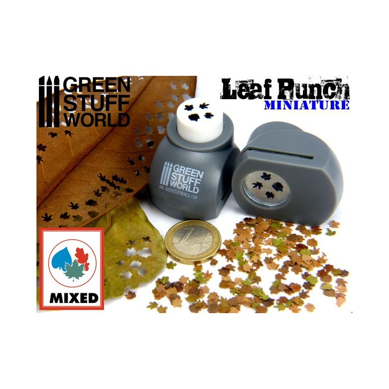 Green Stuff World: Leaf Punch Grey