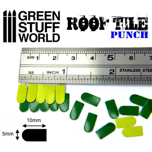 Green Stuff World: Miniature ROOF TILE Punch