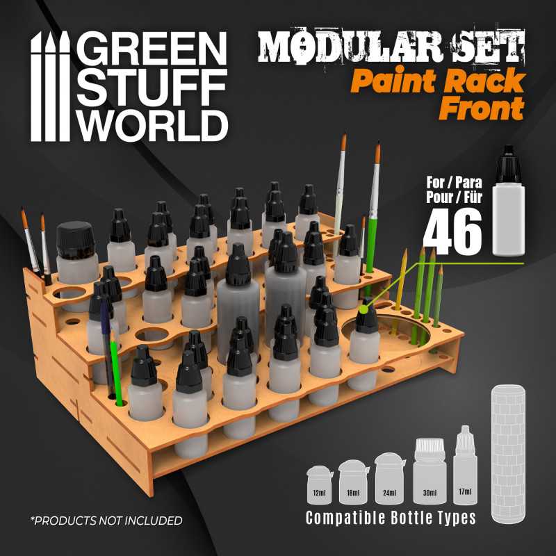 Green Stuff World: Paint Rack Front