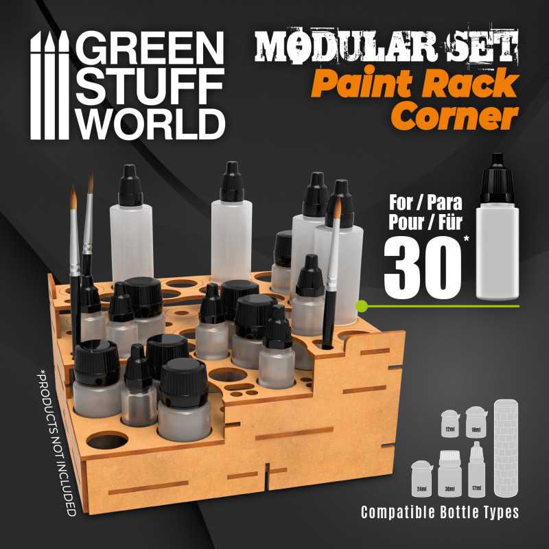 Green Stuff World: Paint Rack Corner