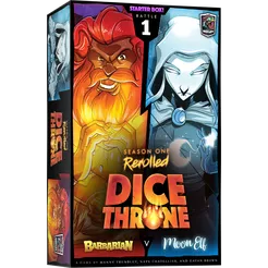 Dice Throne Season One Barbarian VS Moon Elf