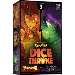Dice Throne Season One Pyromancer VS Shadow Thief