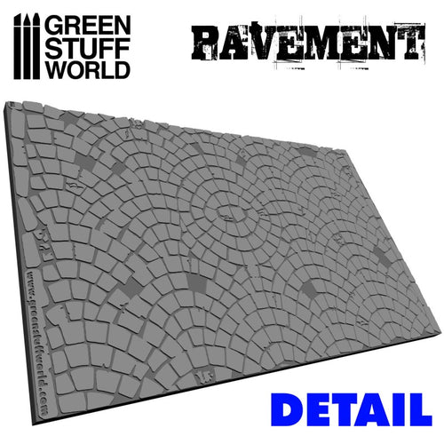 Green Stuff World: Rolling Pin Pavement