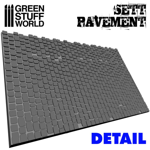 Green Stuff World: Sett Pavement Rolling Pin