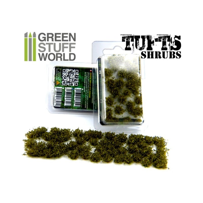 Green Stuff World: Shrub Tuft Dark Green