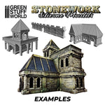 Green Stuff World: Stonework Silicone Moulds