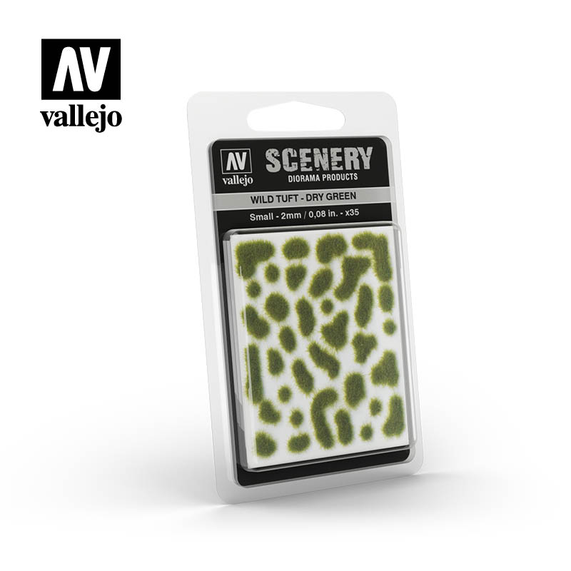 Vallejo: Wild Tuft - Dry Green Small