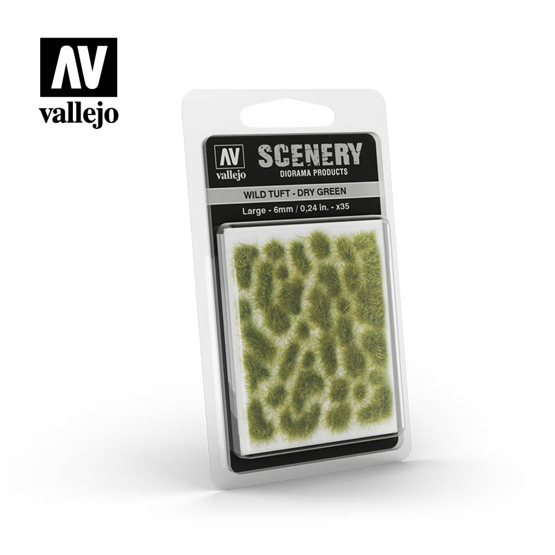 Vallejo: Wild Tuft - Dry Green Large