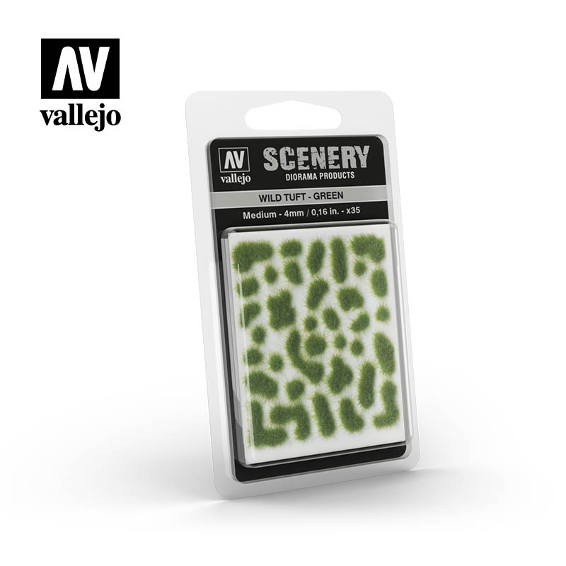 Vallejo: Wild Tuft - Green Medium