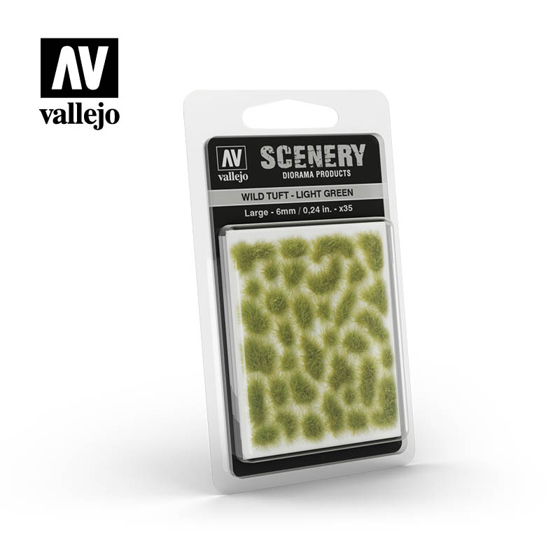 Vallejo: Wild Tuft - Light Green Large
