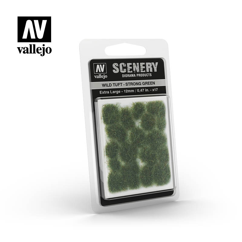 Vallejo: Wild Tuft - Strong Green Extra large