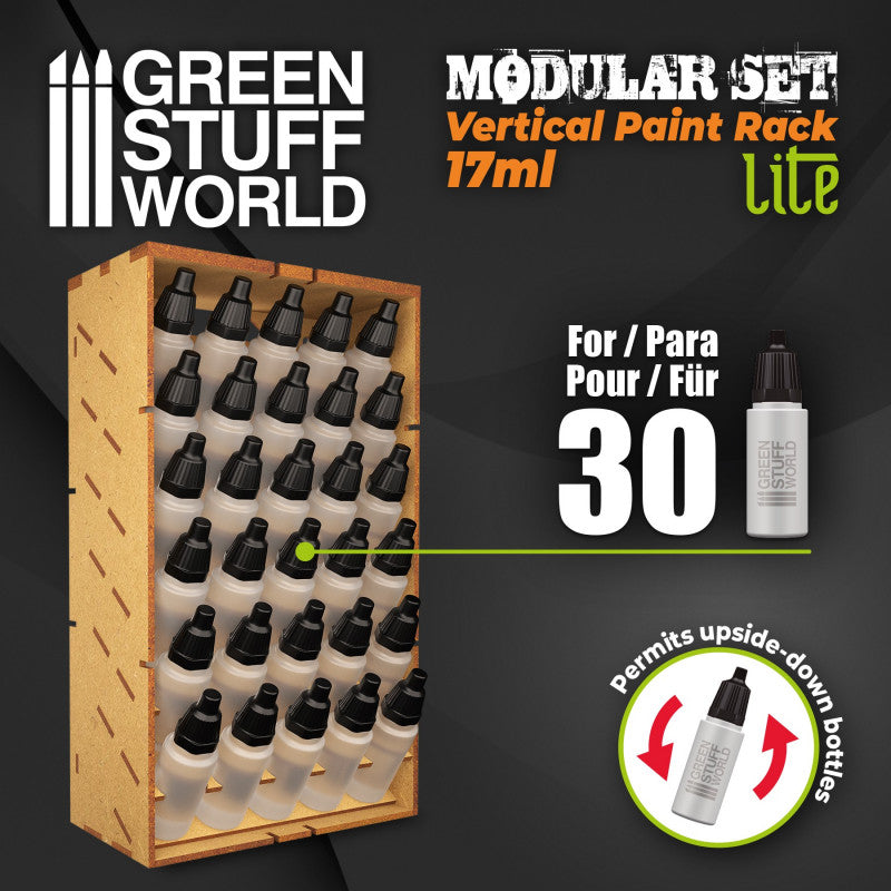 Green Stuff World: Vertical Paint Rack Lite 17ml