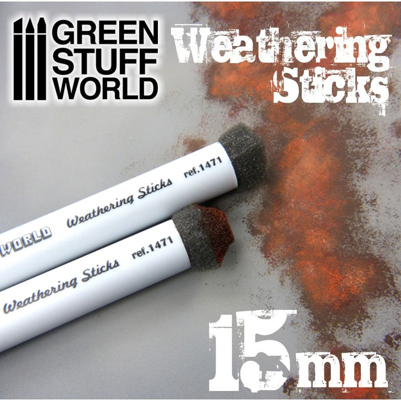 Green Stuff World: Wethering Sticks 15mm