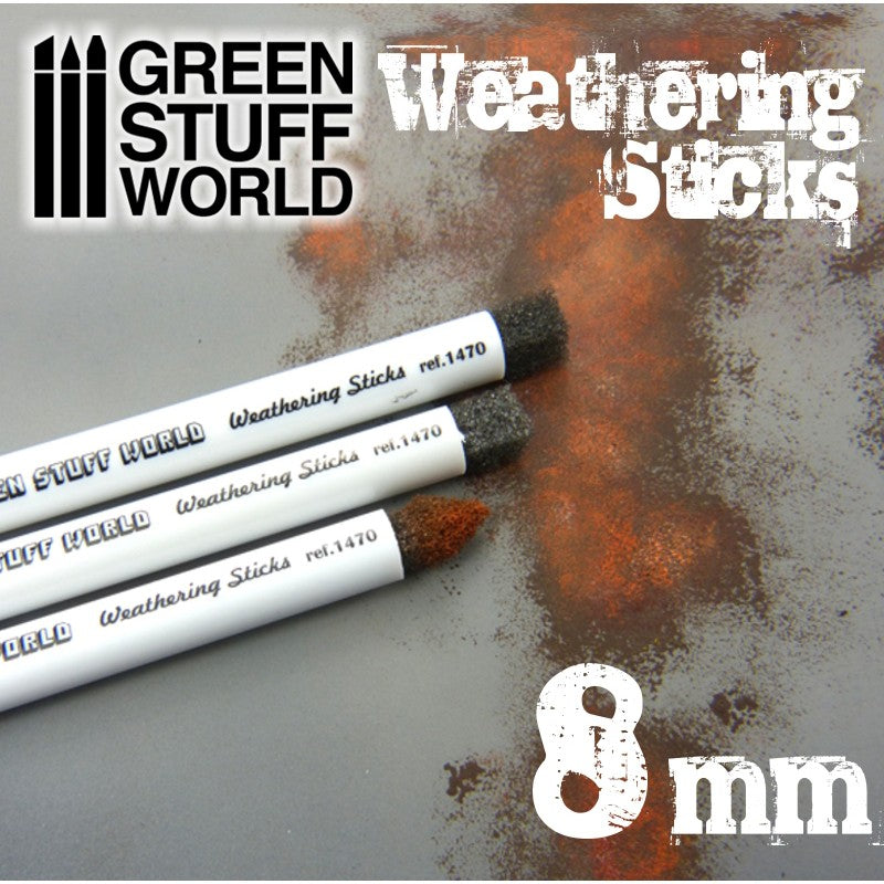 Green Stuff World: Wethering Sticks 8mm